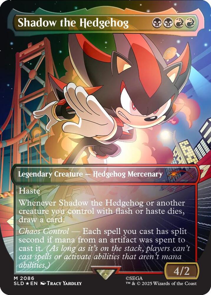 Shadow the Hedgehog - Black/Red