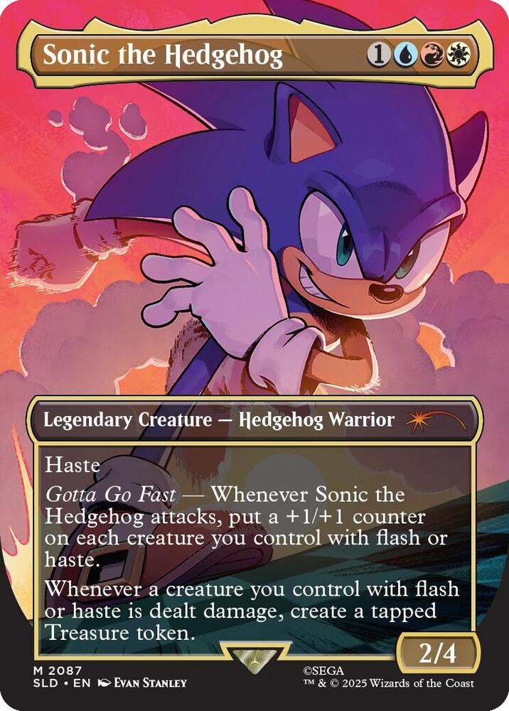 Sonic the Hedgehog - Blue/Red/White
