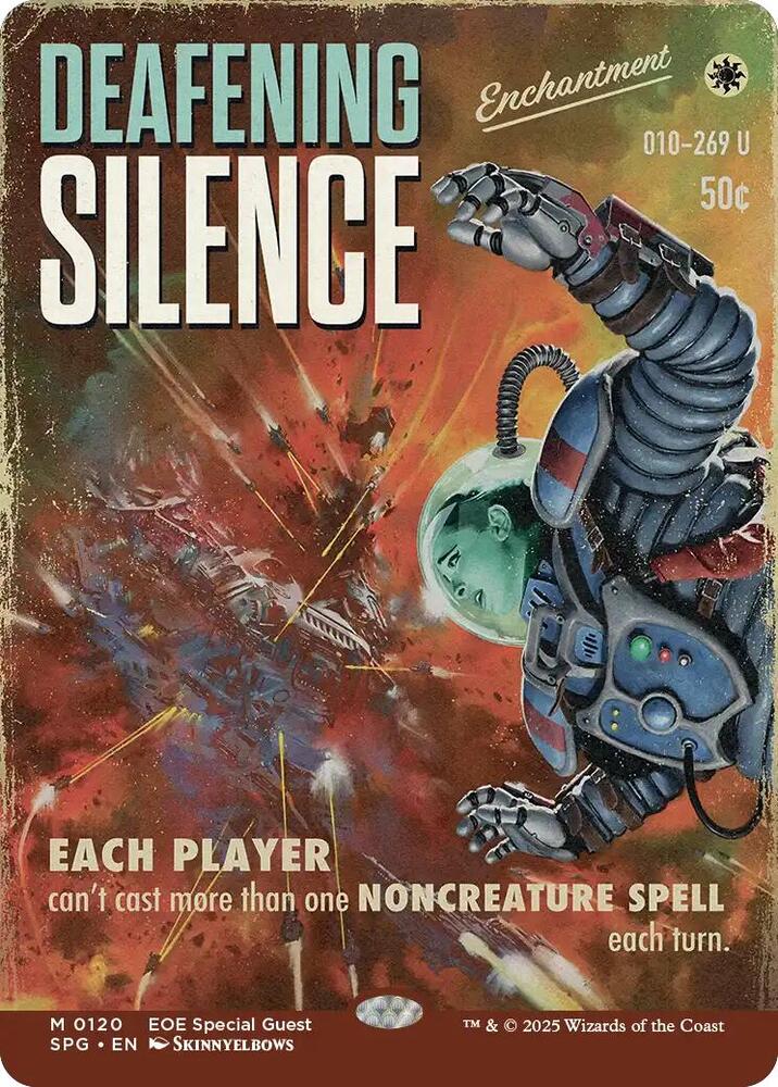 Deafening Silence - White