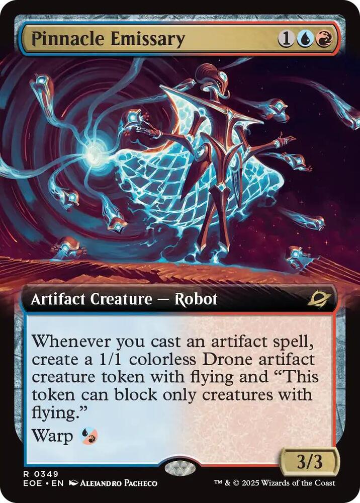 Pinnacle Emissary - Blue/Red/Artifact