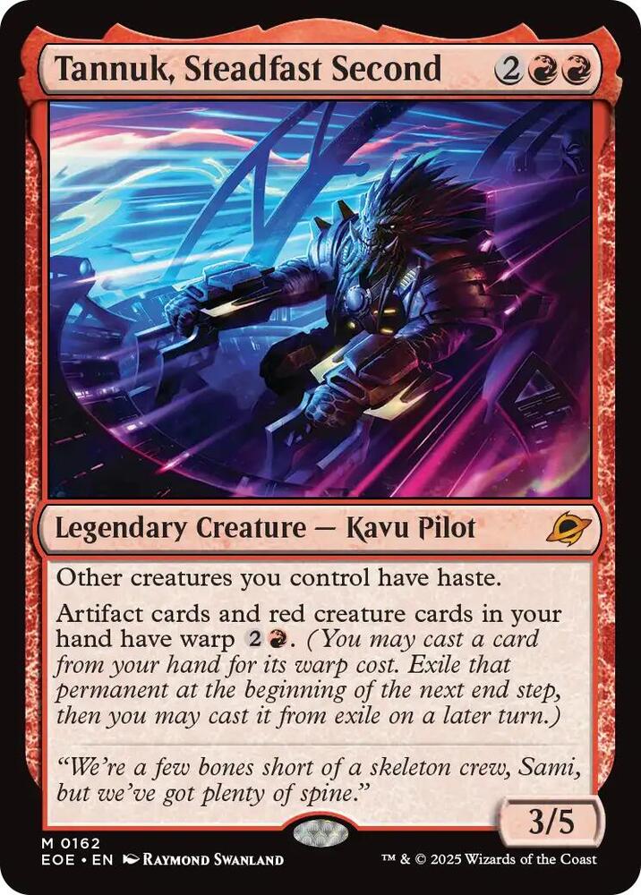 Tannuk, Steadfast Second  - Red