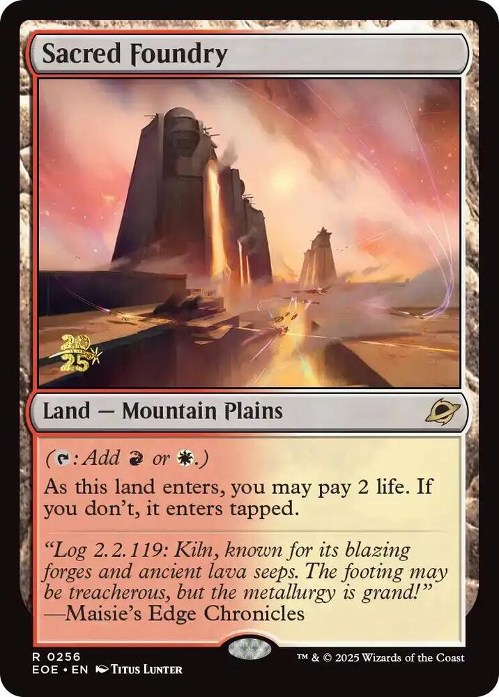 Sacred Foundry - Land