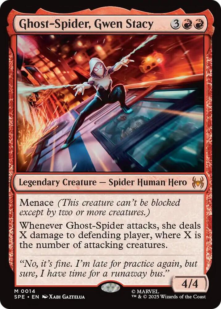 Ghost-Spider, Gwen Stacy - Red