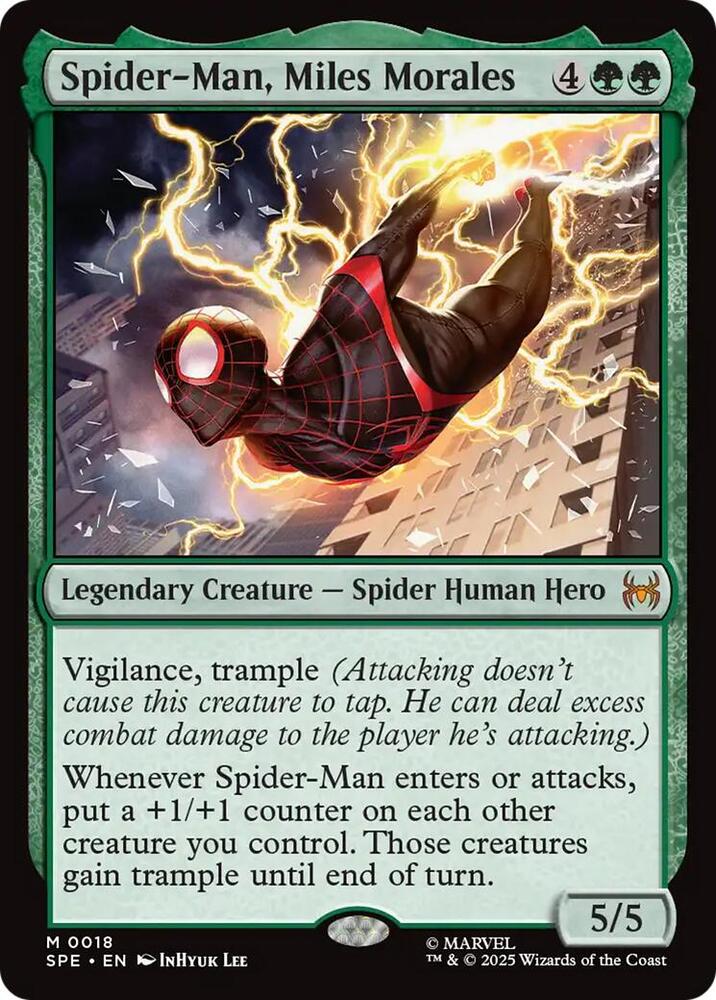 Spider-Man, Miles Morales - Green