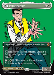 Peter Parker - White (Amazing Spider-Man - Green/White/Blue)