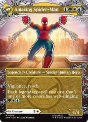 Peter Parker - White(Amazing Spider-Man - Green/White/Blue)