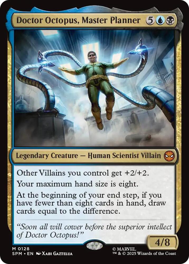 Doctor Octopus, Master Planner - Blue/Black