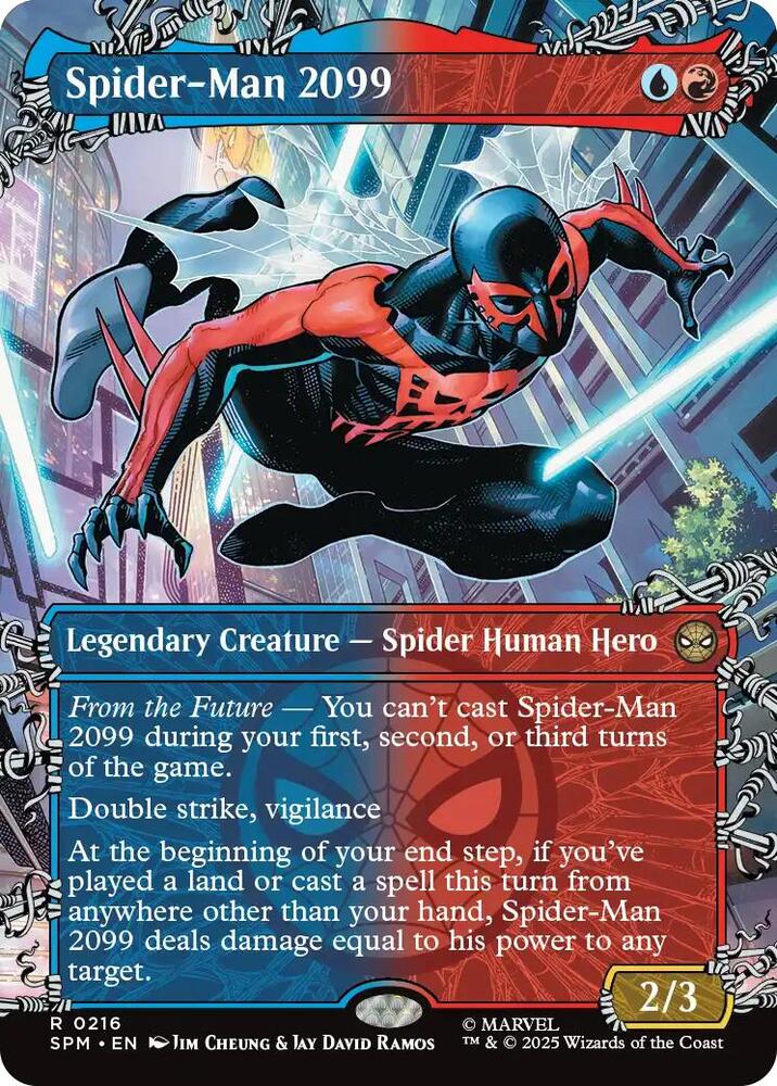 Spider-Man 2099 - Blue/Red