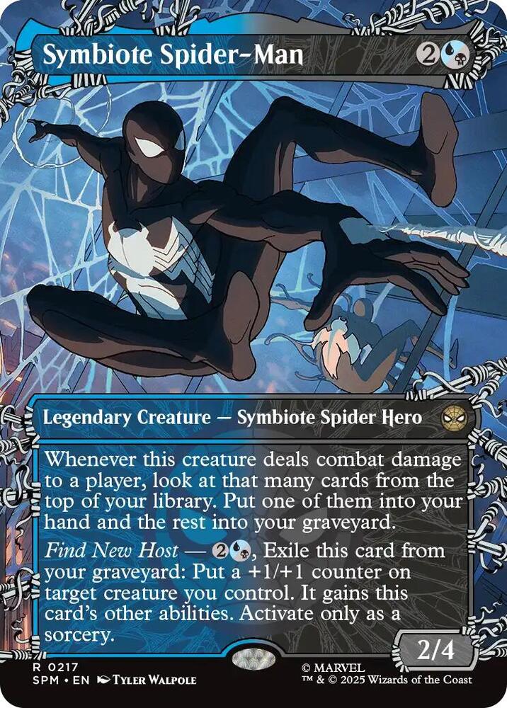 Symbiote Spider-Man - Blue/Black