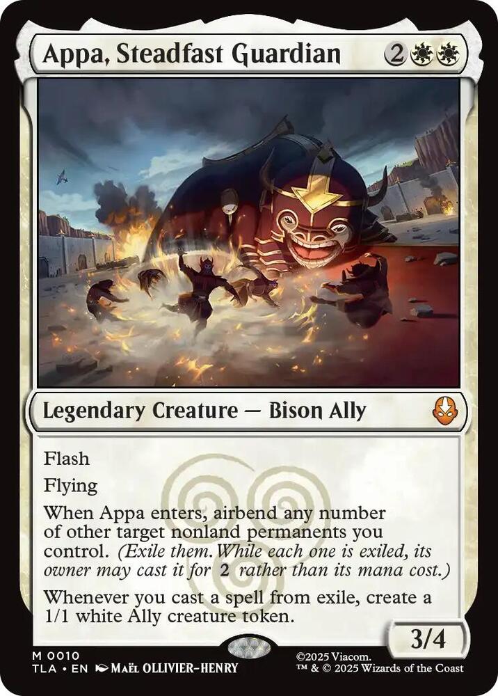 Appa, Steadfast Guardian - White