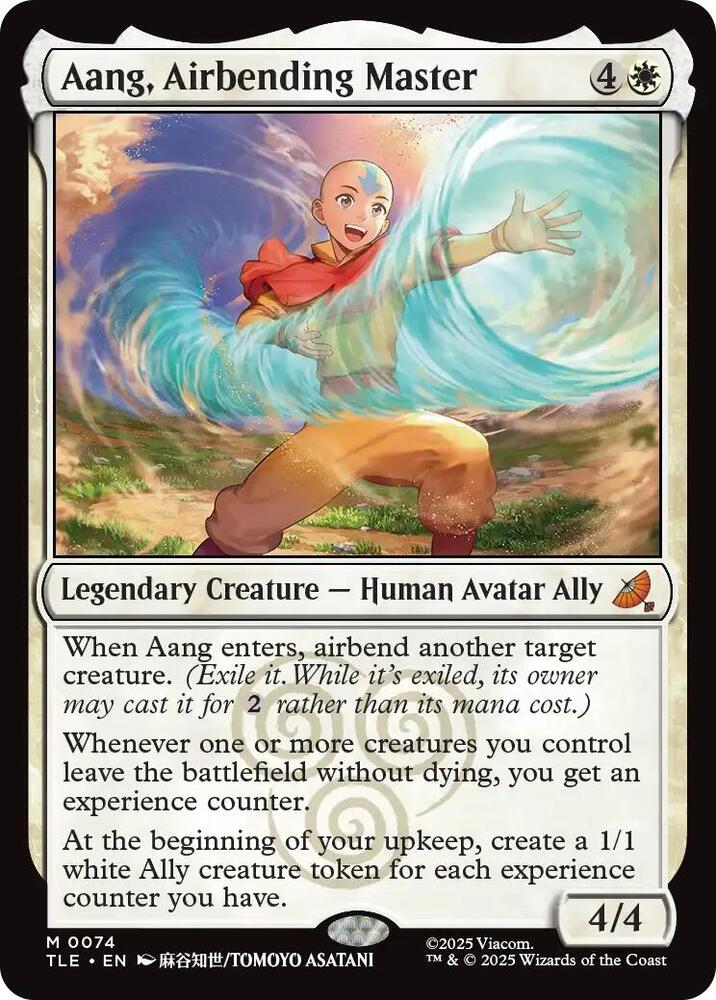 Aang, Airbending Master - White