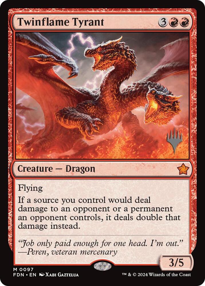 Twinflame Tyrant - Red