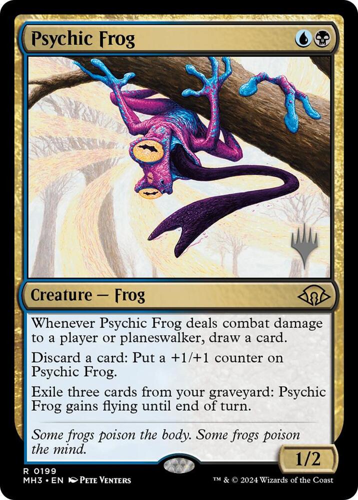 Psychic Frog - Blue/Black