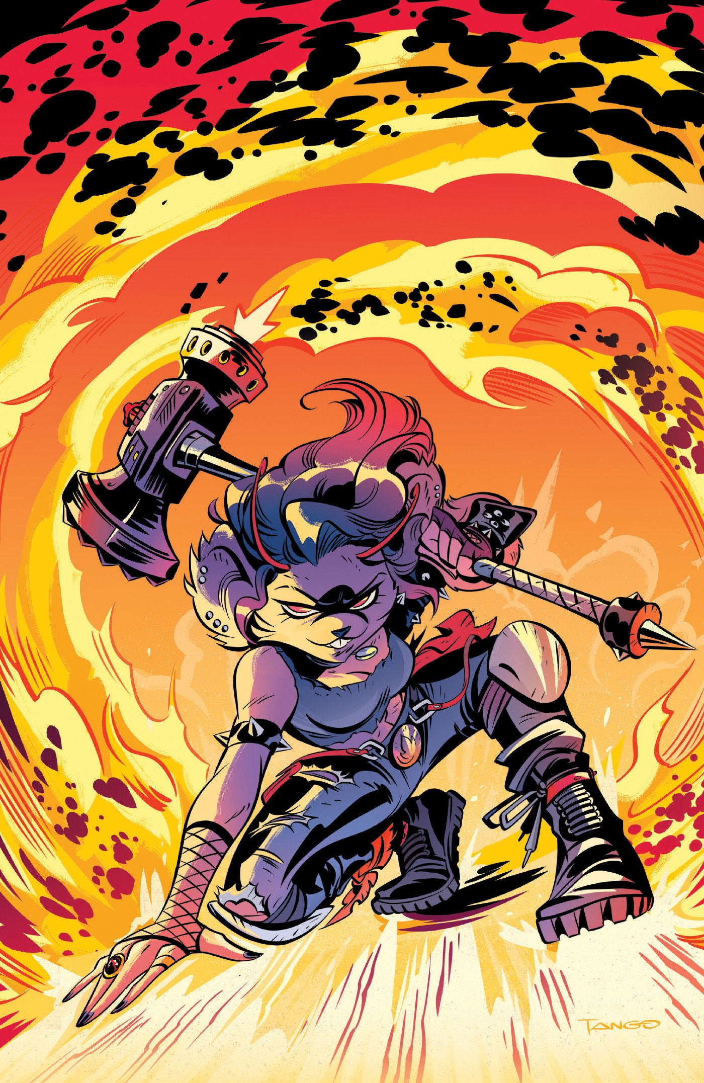 Biker Mice From Mars Scorch #1 1:10 Cover E Tango Full Art Variant