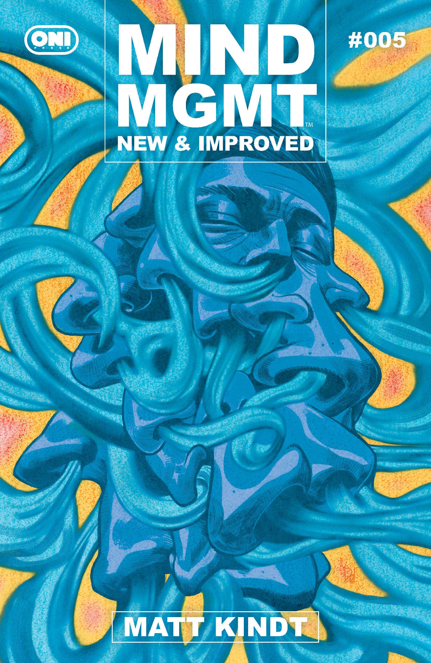 Mind Mgmt New & Improved #5 Cover B Mike Del Mundo Variant