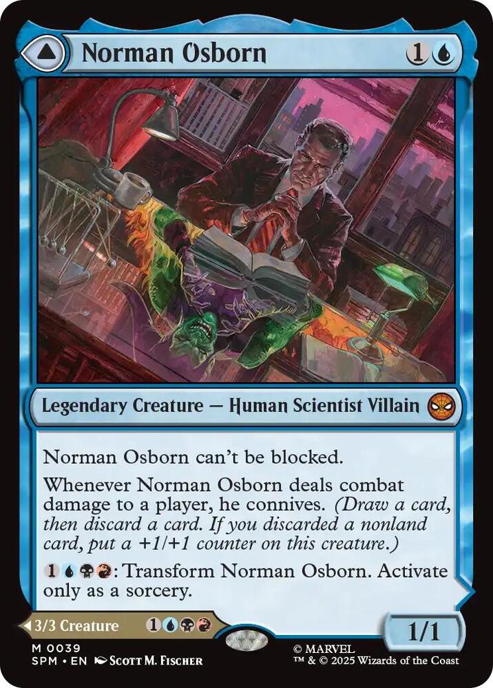 Norman Osborn - Blue (Green Goblin - Blue/Black/Red)