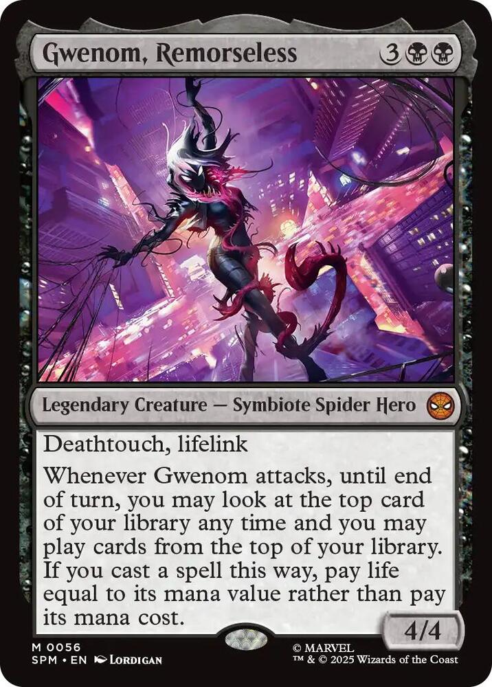 Gwenom, Remorseless - Black