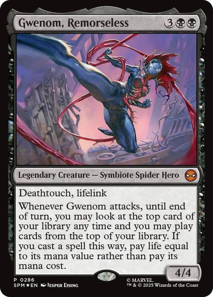Gwenom, Remorseless - Black