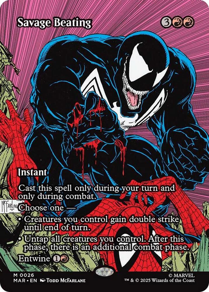 Savage Beating - Red