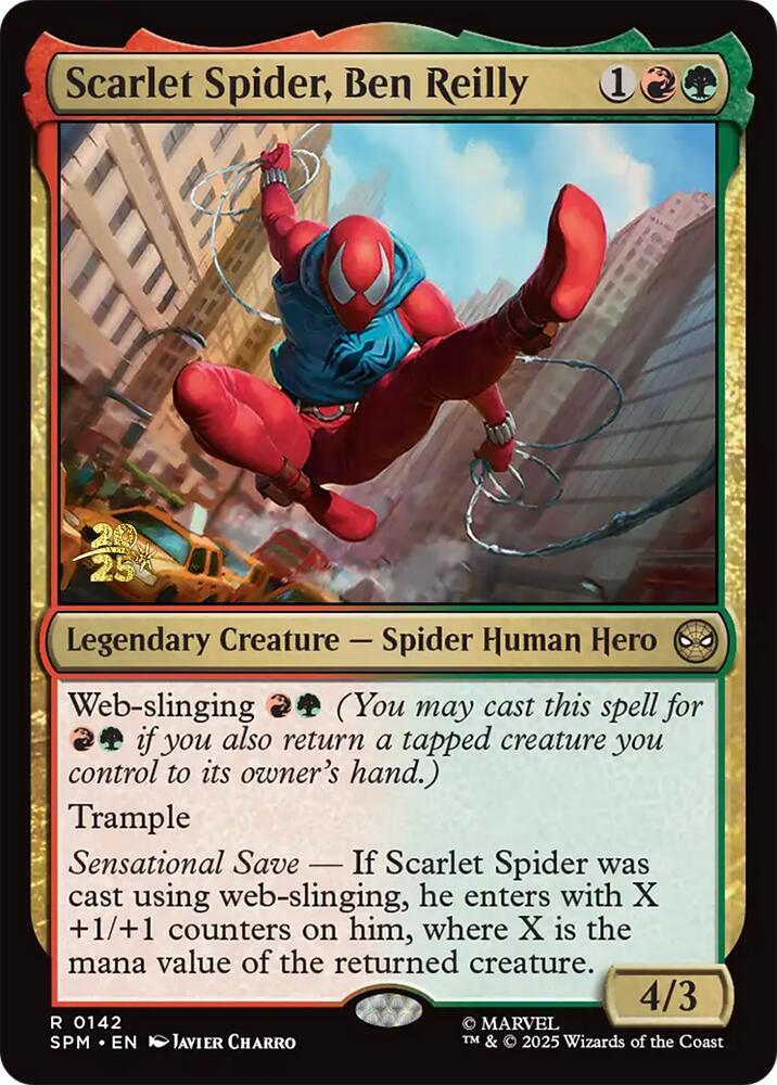 Scarlet Spider, Ben Reilly - Red/Green