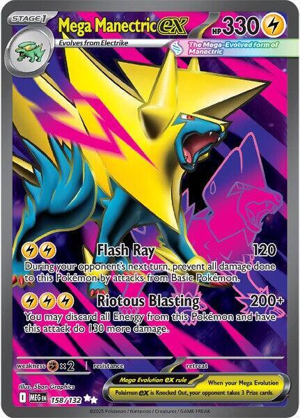 Mega Manectric EX - Lightning