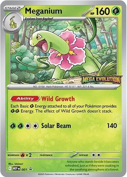 Meganium - Grass Infinity Flux Meganium - Grass Infinity Flux