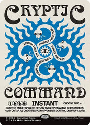 Cryptic Command - Blue