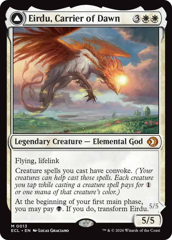 Eirdu, Carrier of Dawn(Isilu, Carrier of Twilight) - White(Black)