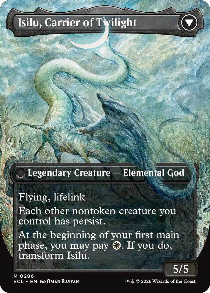 Eirdu, Carrier of Dawn(Isilu, Carrier of Twilight) - White(Black)