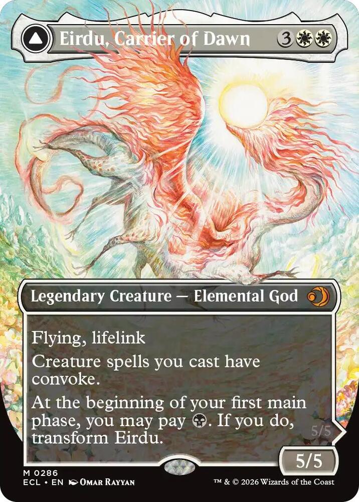 Eirdu, Carrier of Dawn(Isilu, Carrier of Twilight) - White(Black)