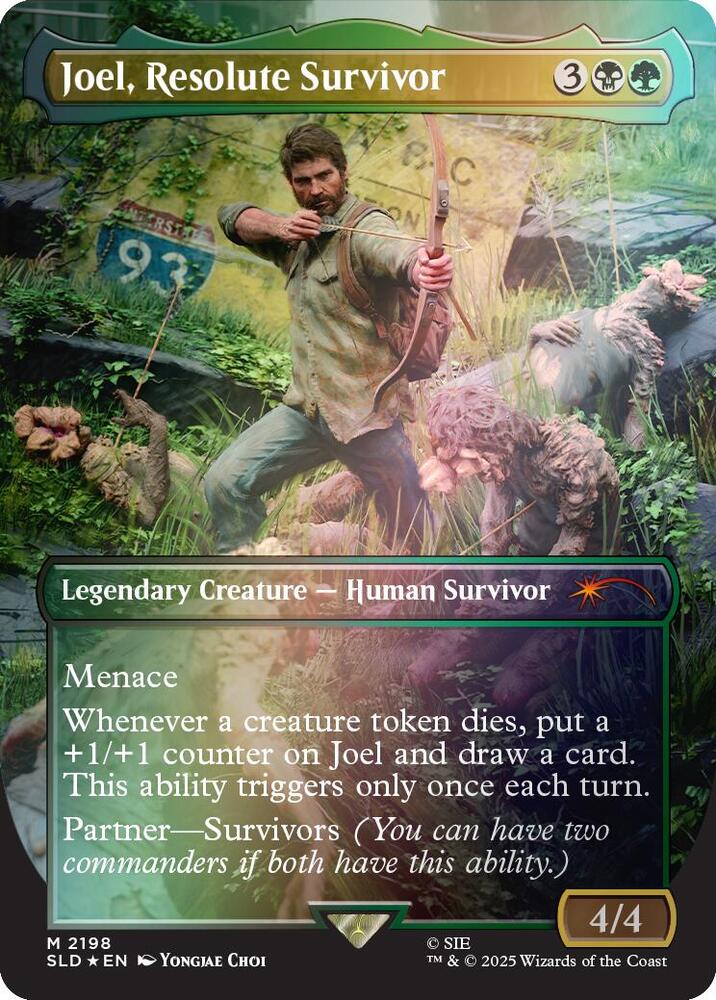 Joel, Resolute Survivor - Black/Green