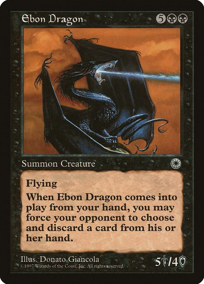 Ebon Dragon - Black