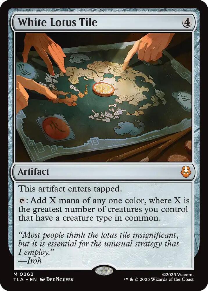 White Lotus Tile - Colorless/Artifact