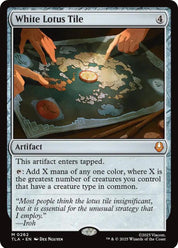 White Lotus Tile - Colorless/Artifact