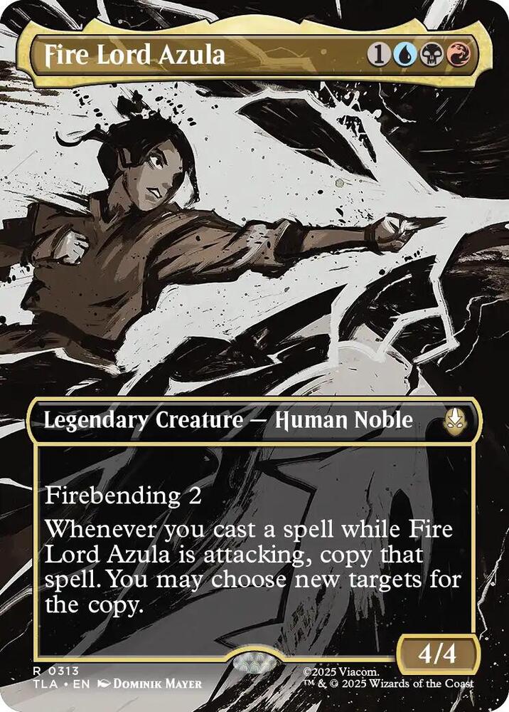 Fire Lord Azula - Blue/Black/Red