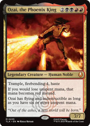 Ozai, the Phoenix King - Black/Red