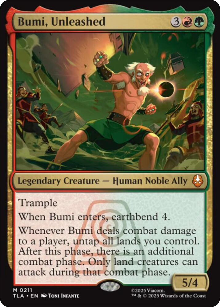 Bumi, Unleashed - Red/Green