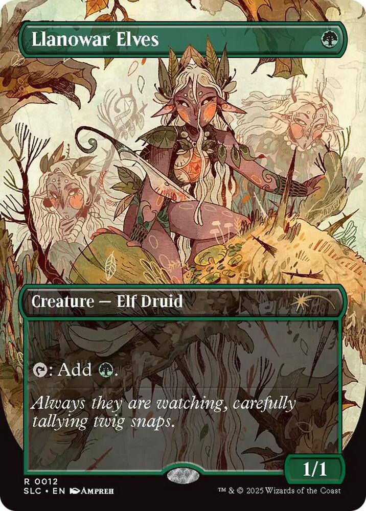 Llanowar Elves - Green