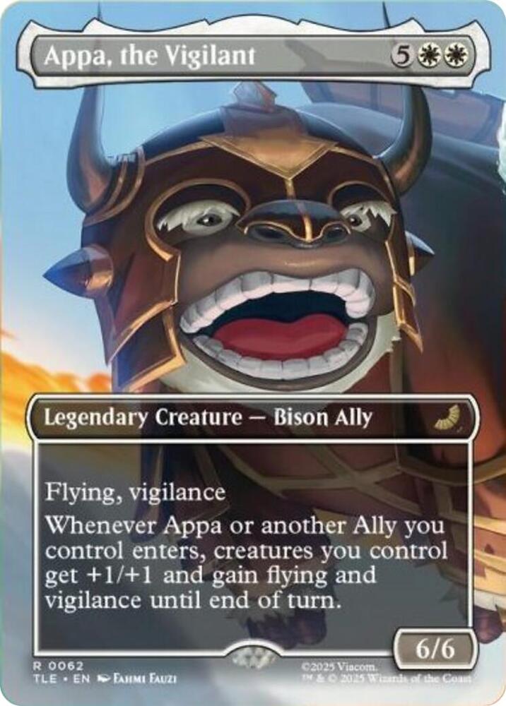 Appa, the Vigilant - White