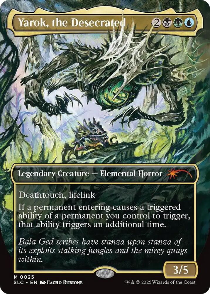 Yarok, the Desecrated - Black/Blue/Green