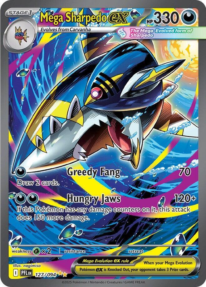 Mega Sharpedo ex - Darkness
