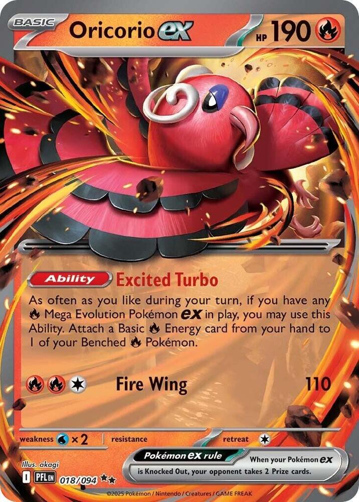 Oricorio EX - Fire
