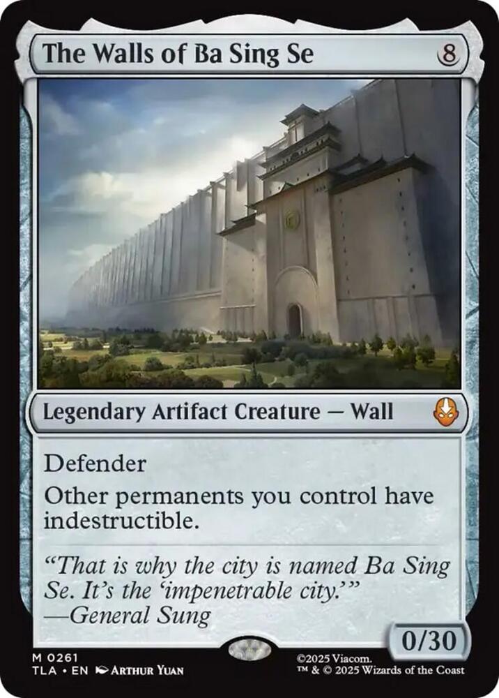 The Walls of Ba Sing Se - Artifact