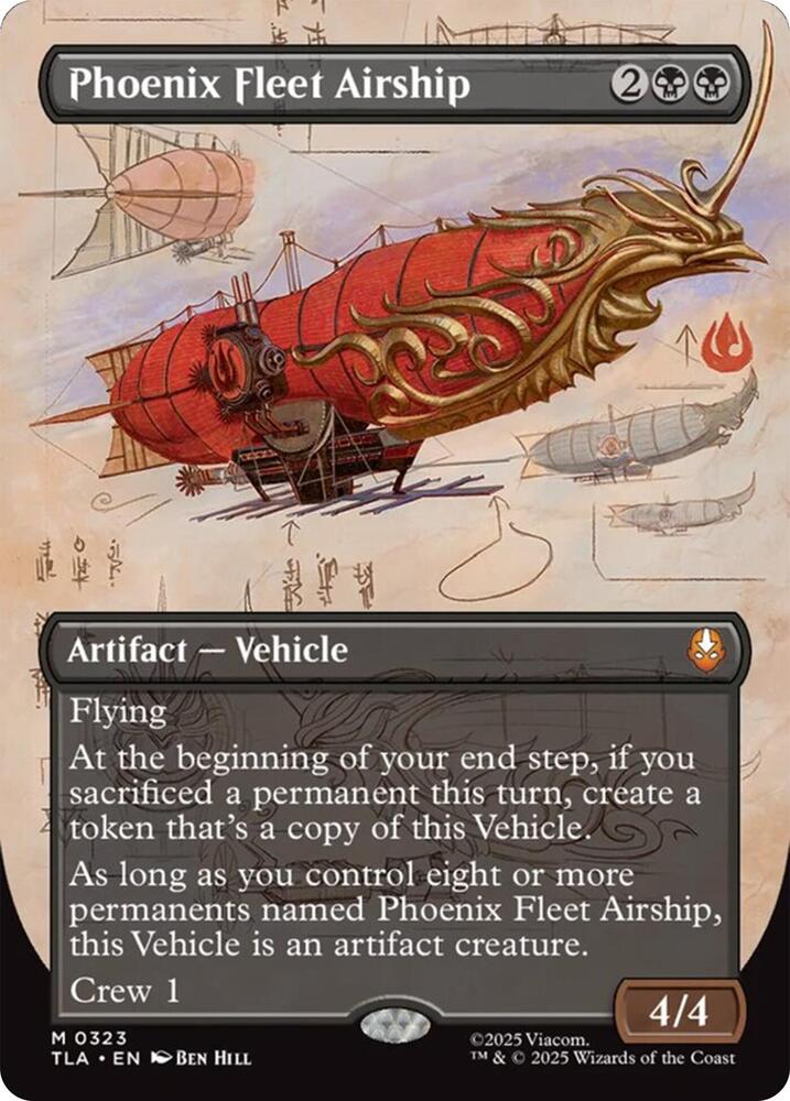 Phoenix Fleet Airship - Black