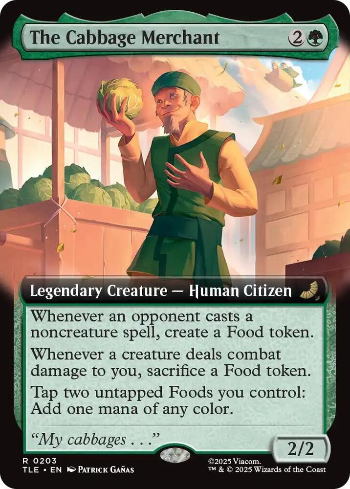 The Cabbage Merchant - Green