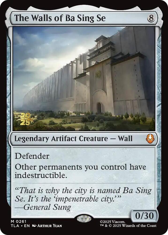 The Walls of Ba Sing Se - Artifact