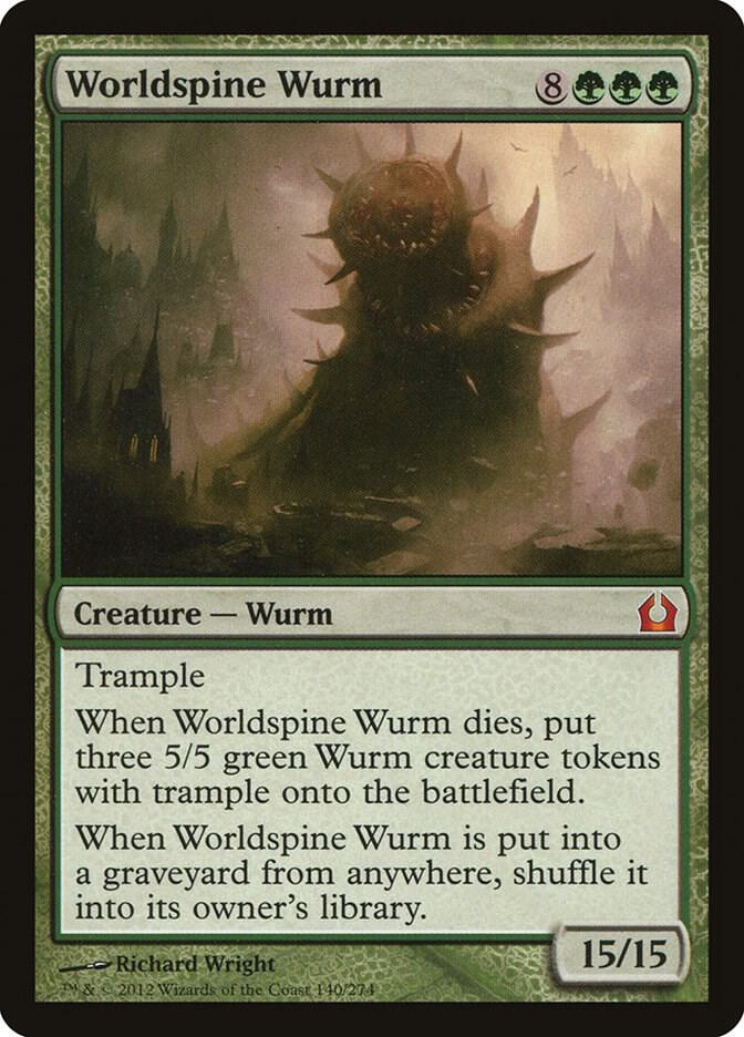 Worldspine Wurm - Green