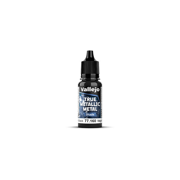 True Metallic Metal: Shade- Obsidian Black, 18 ml.