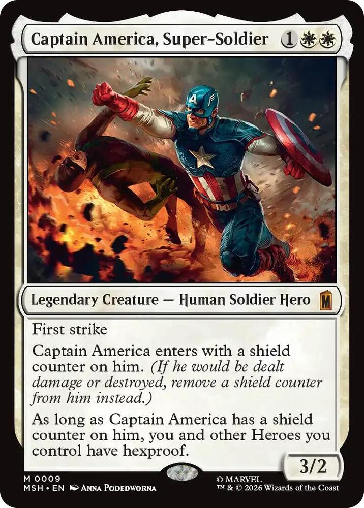 Captain America, Super-Soldier - White