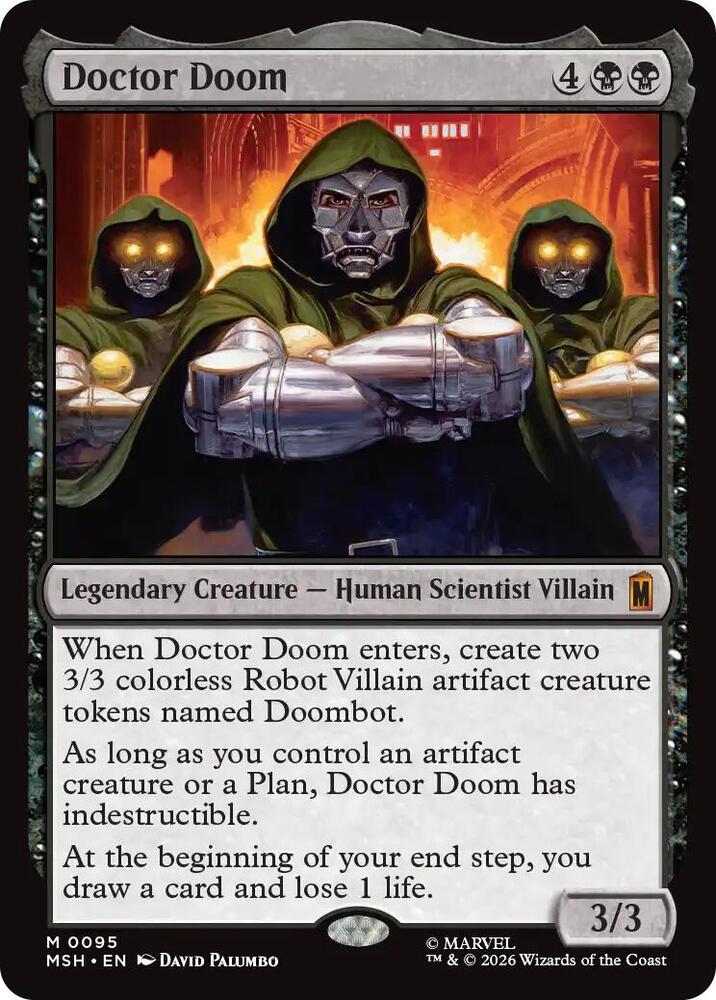 Doctor Doom - Black